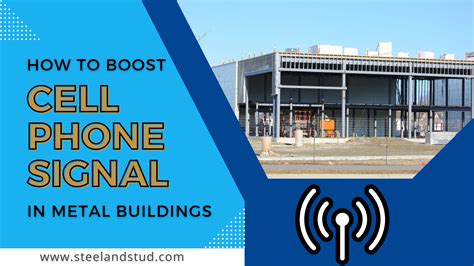 how to increase cell signal inside a metal house|metal building cell phone boosters.